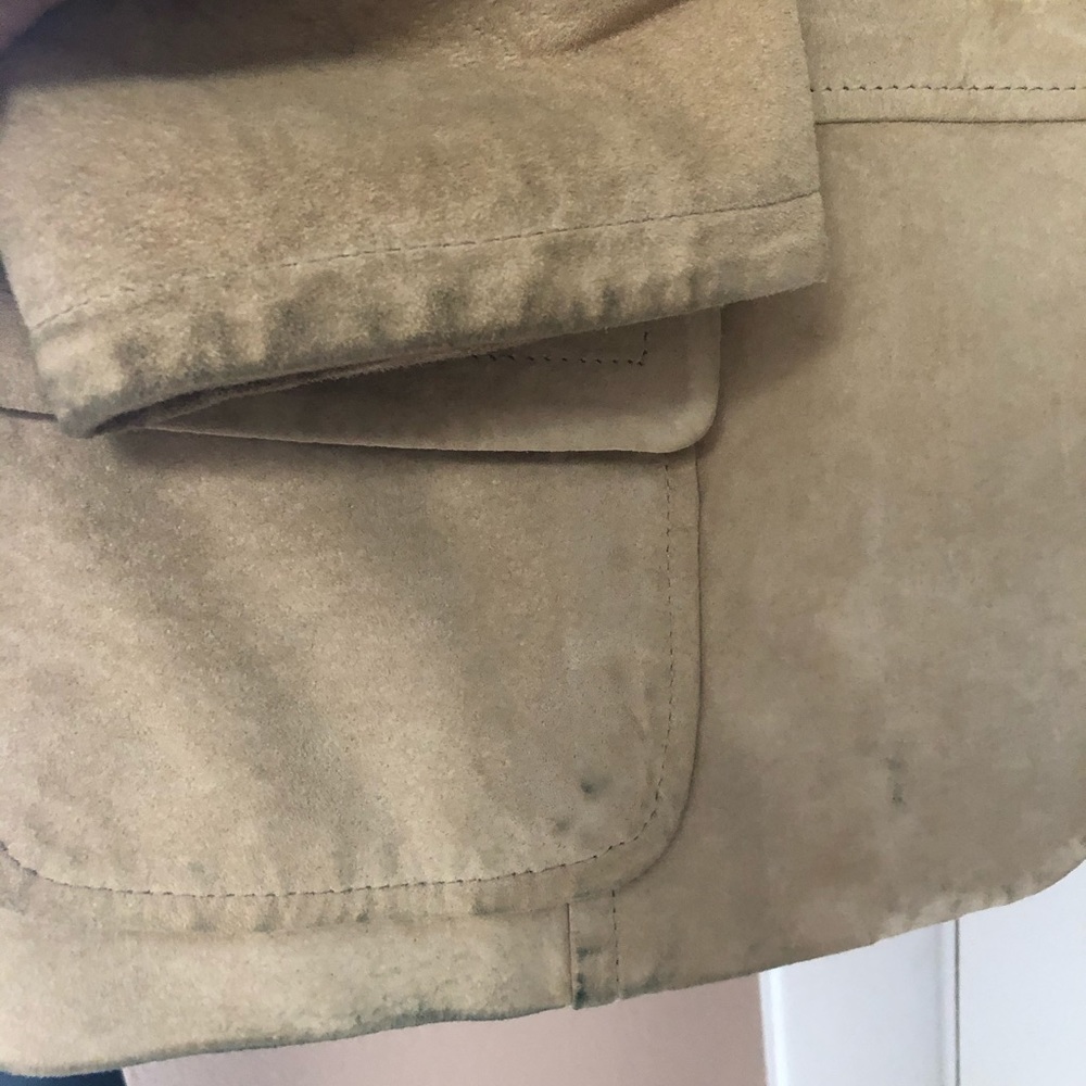 SUEDE Carmel Jacket - Marshall Fields size 12 - Picture 6 of 6